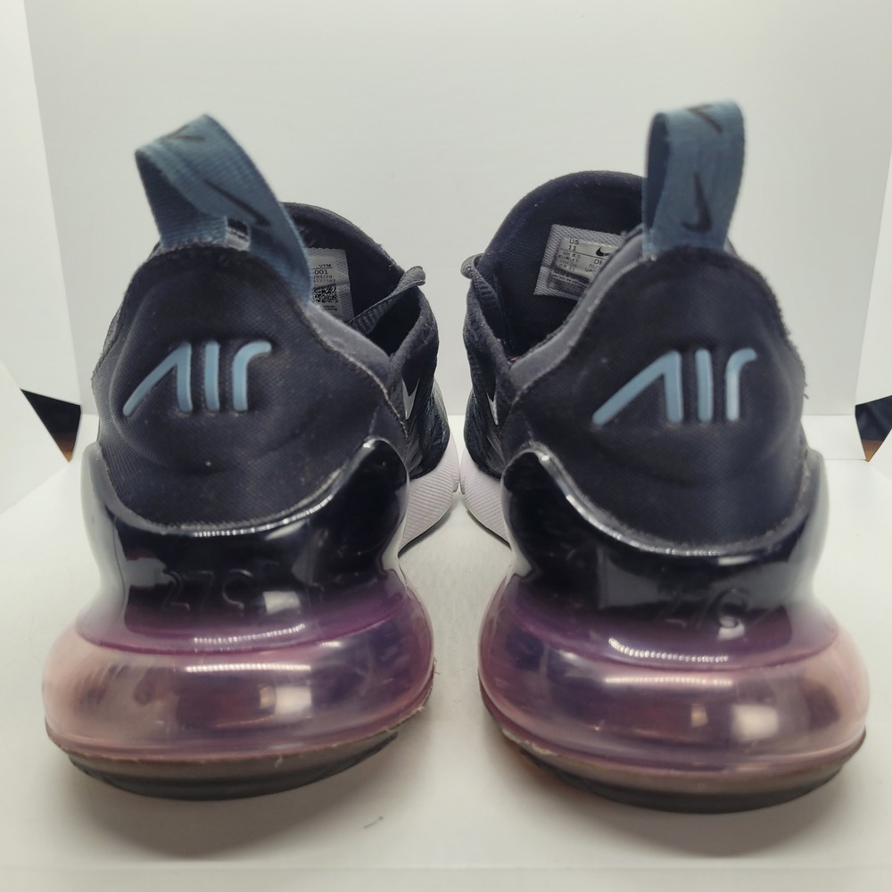 Nike Air Max 270 Sneakers Womens SZ 11 Black Pink Blue DH1080-001 Shoes - Picture 8 of 10